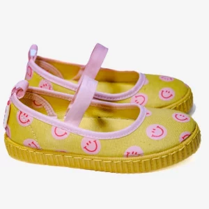 Merceditas Lona Niña Slip On Princesa