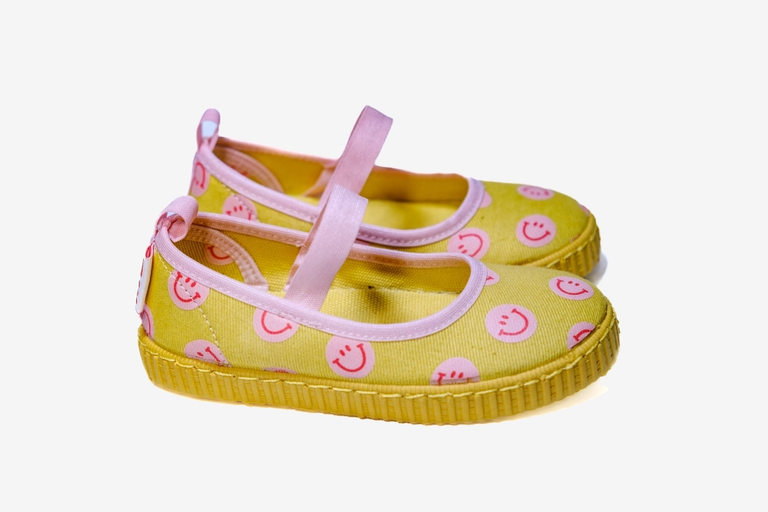 Merceditas Lona Niña Slip On Princesa